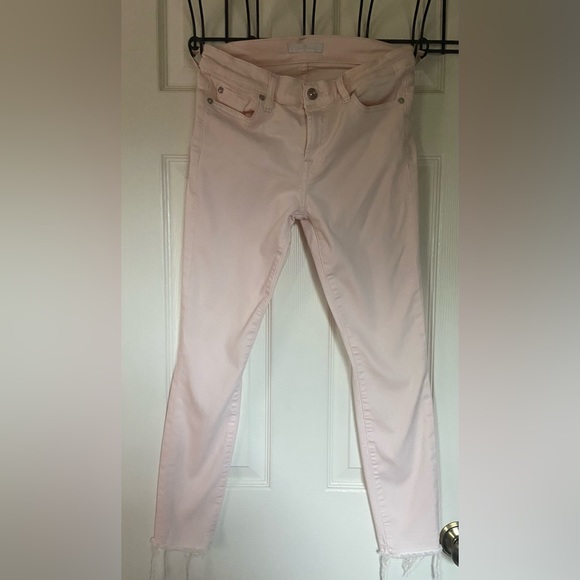 7 For All Mankind Denim - 7 For All Mankind - Size 27 - Blush Pink Jeans